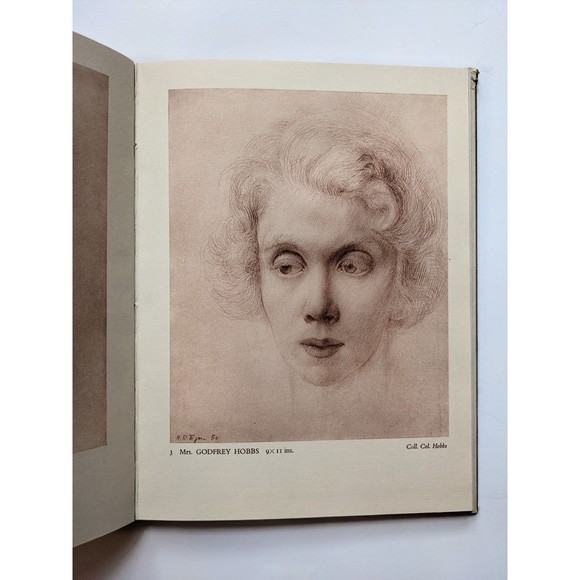 Some Beautiful Women of To-Day Drawn by Nicholas Egon (1952) Vintage Hardcover - Picture 7 of 9